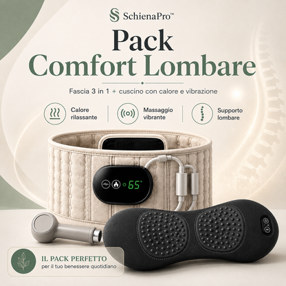 SchienaPro™– Fascia Lombare 3 in 1
